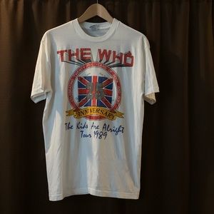 Vintage 1989 The Who 25 Anniversary The Kids Are Alright Tour T-Shirt
